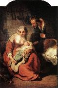 REMBRANDT Harmenszoon van Rijn The Holy Family x china oil painting reproduction